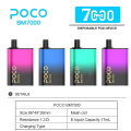 Electronic Cigarettes poc bm 7000 Puffs Disposable Vape