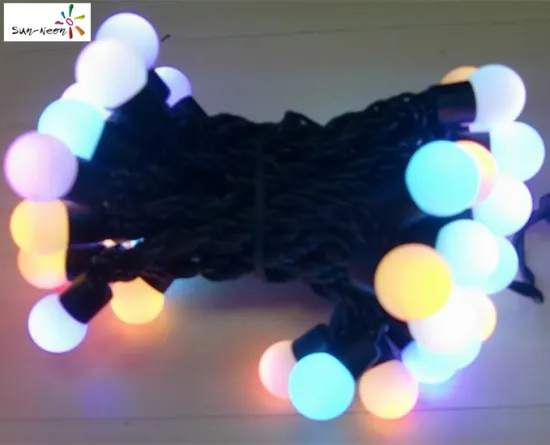 Hot sale led play custom christmas starry string lights