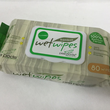 Toalhetes de pano de bambu biodegradáveis ​​toalhetes de bebê orgânicos