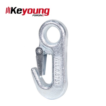 Keyoung China Forged Galvanized Winch Hook for Safe Lifting and Towing