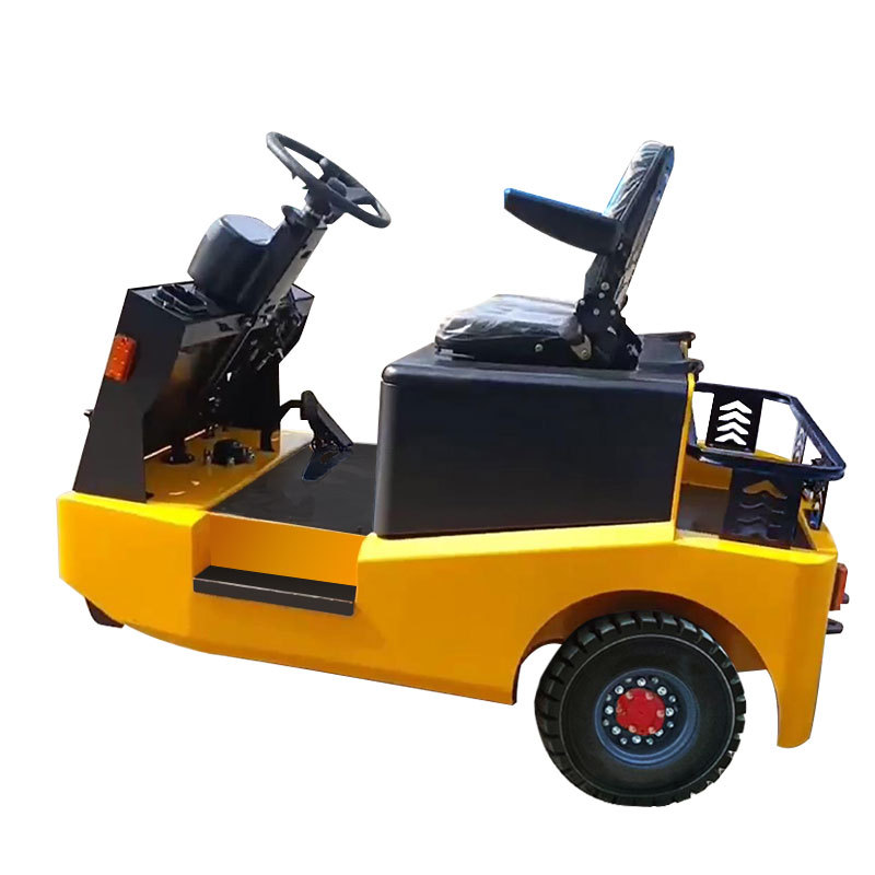 Electric Seated Tow Tug Tractor - 3 Wheels 1-5 Ton Capacity