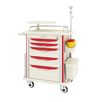 Emergency Medical Trolley for Hospital Crash Cart Solutions