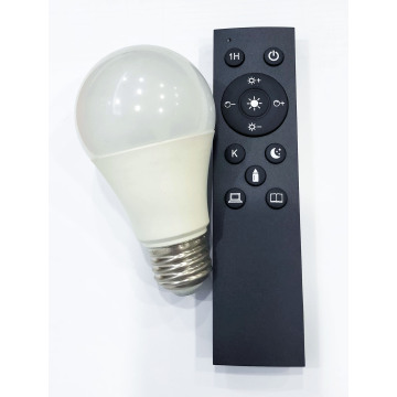2.4G Remote control plastic LED light bulb