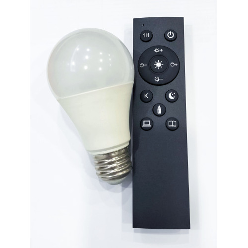 2.4G Remote control plastic LED light bulb
