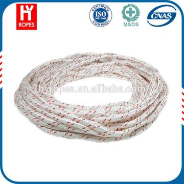 HYropes high quality 12 strand synthetic fiber rope splice, uhmwpe rope