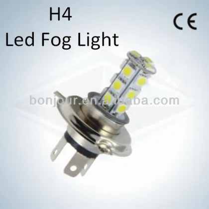 auto parts fog lights 18smd 5050 led h4 car fog lamp price