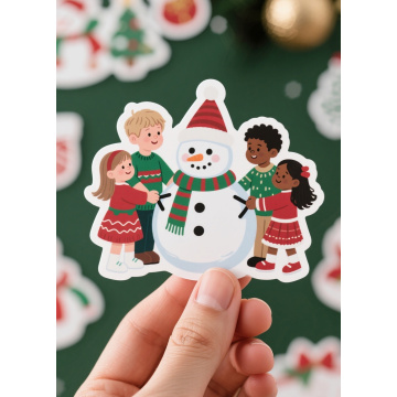 Christmas gift tag stickers