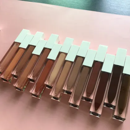 Matte Smooth Wine Color Lip Tint & Pink Lip Cream Mini Lipgloss Cosmetics