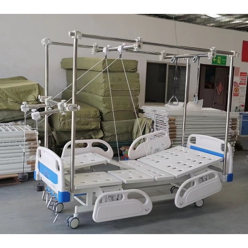 Manual Lumbar Traction Hospital Orthopedic Bed