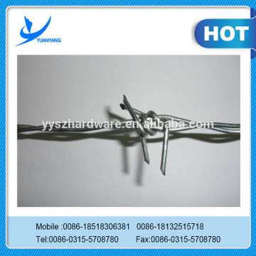 manufacturer hot sale galvanized PVC barbed wire