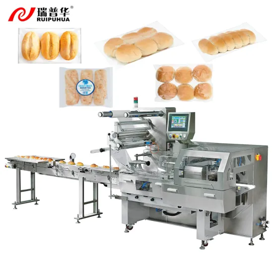 Automatic Multi-Pack Horizontal Packing Machine for Bread and Burgers