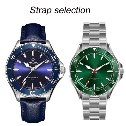 Dive watch with super-LumiNova wrist watch