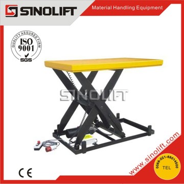 Sinolift HIW Power Stationary Electric Platform Hydraulic Scissor Lift Table