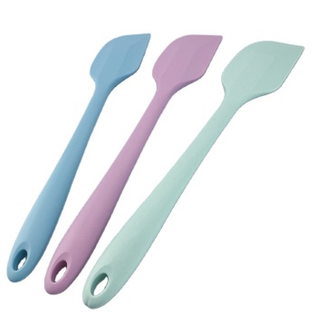 Kit de spatule de cuisson en silicone multicolore personnalisé pour fabrication de pâtisseries