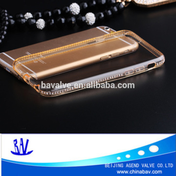 2015 hot sale Ultra thin diamond tpu mobile phone cover for iphone6