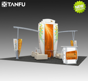 20x20 or 6x6 Exhibition Booth Stand with Island Style for Trade Show from TANFU