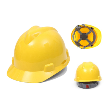 Black Yellow Red Blue White Orange PE Labor Protection Hard Hats for Construction and Industry