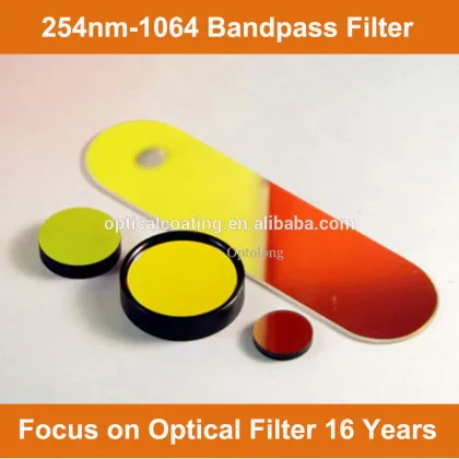 UV optical filter 280nm for liquid chromatograph