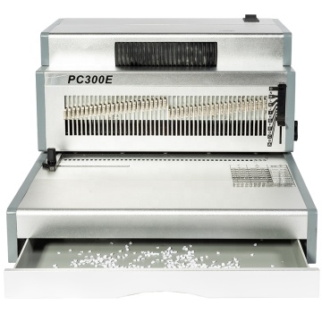 4:1 Pitch Plastic Spiral Coil Book Binding Machine with 47 Holes