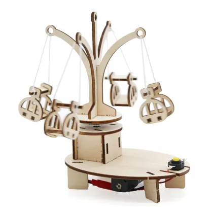 DIY STEM Toys: Flying Chair 3D Puzzles - Education Science Kits for Kids