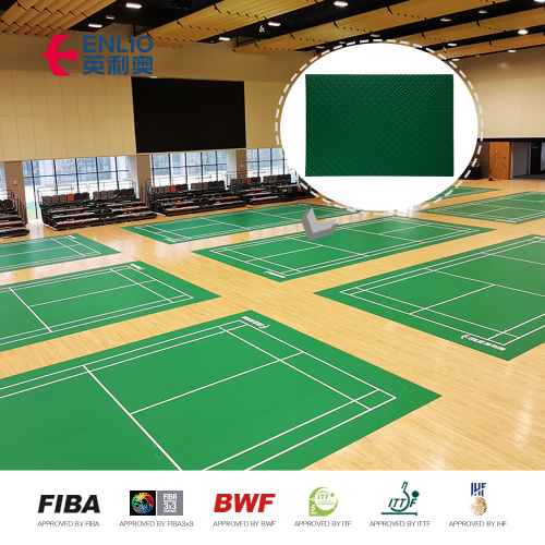 2021 lantai sukan vinil tikar gelanggang badminton dalam rumah gelanggang sukan plastik jubin lantai pvc permaidani