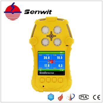 Factory Direct Supply Portable SV-4D Multi Gas Detector