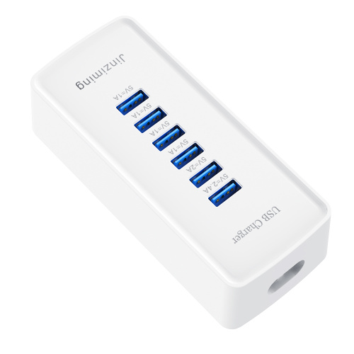 Station de charge de voyage pour chargeur de téléphone USB à 6 ports