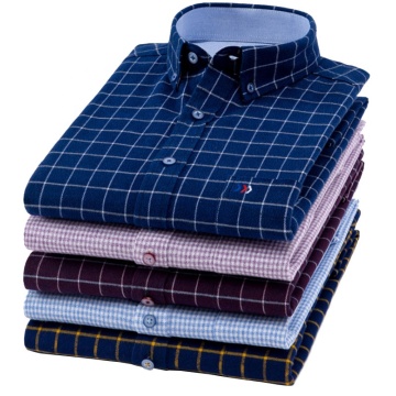OEM ล่าสุดออกแบบเสื้อสำหรับผู้ชายตรวจสอบ