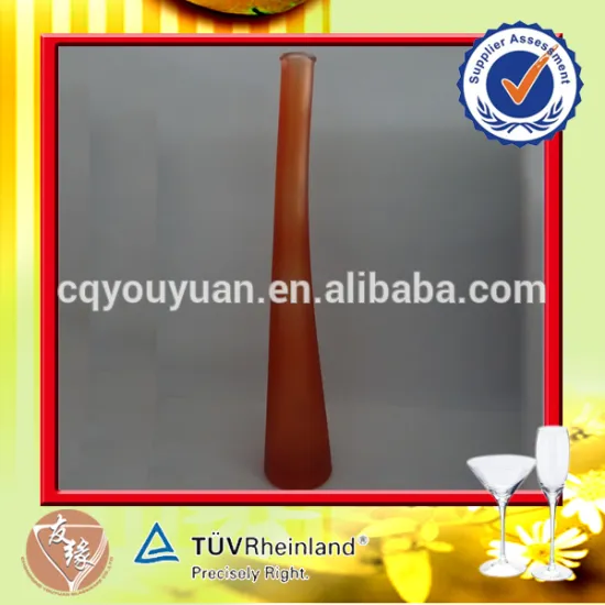 Wholesale orange glass bottle supplier in penang