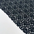 Tessuto di pizzo traforato circolare floreale in nylon di cotone