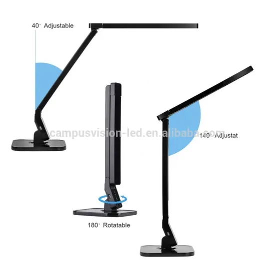 Table lamp mfga eye-care table lights,4 lighting modes 5level dimmer,60mins timer USB charging port touch switch LED desk lamp