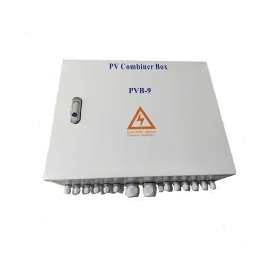 9-String Solar PV Combiner Box with IP65 Protection and Circuit Breaker for Solar Irrigation Pump Systems