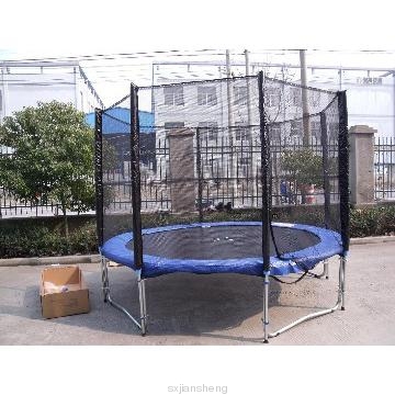 10FT Trampoline with Safety Net, 305cm Trampoline