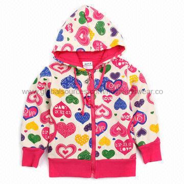 Nova kids wear, 2-6y baby girl printed jacket