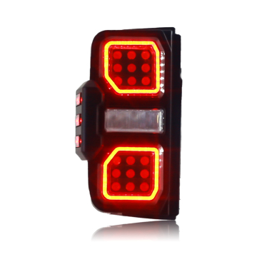 Hoge helderheid Rode LED Tail Light Montage 12V voor Ford Bronco Off-Road 2021-2023