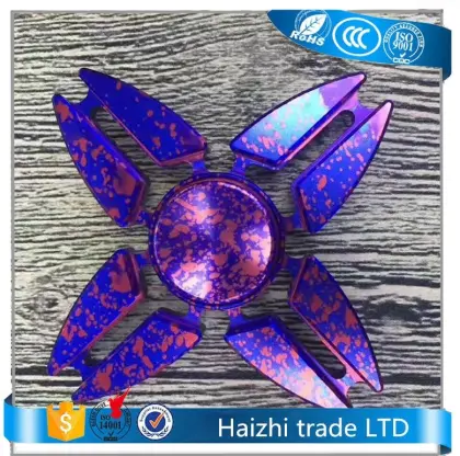 starry sky crabs hand spinner crab fidget spinner decompression toys