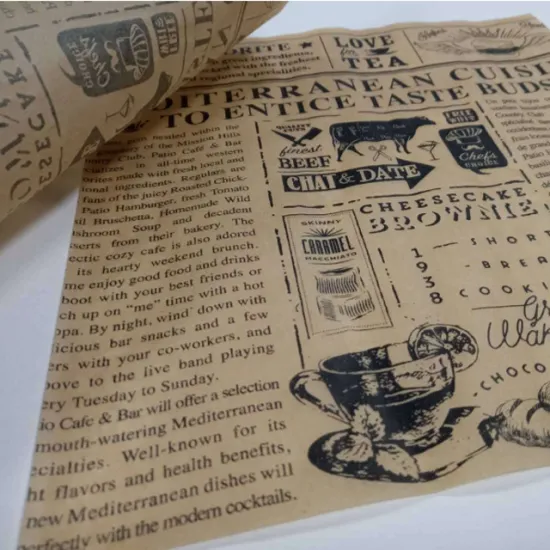 High Grade Oil Proof Burger Paper Sheet