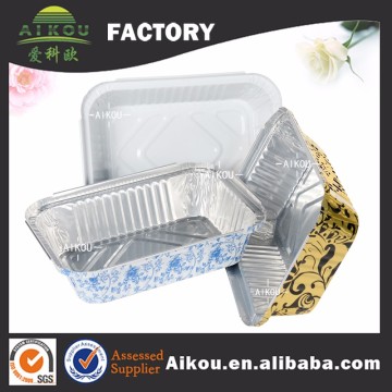 Rectangular aluminum foil container , tray, pans wholesale