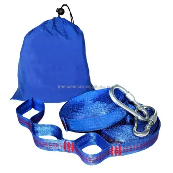 Tree Hugger Set: Heavy Duty, High Strength Polyester Hammock Straps for Secure Outdoor Relaxation