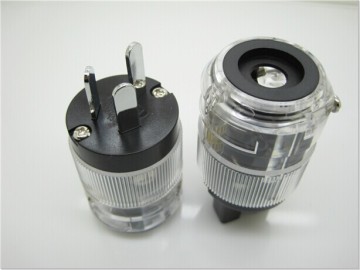 2016 Hottest model Australia high temperature power audio plug with insulation