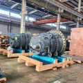 Ore material crushing roller press gear box