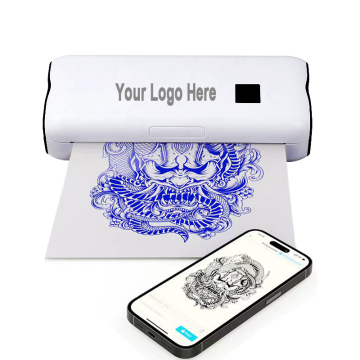 Portable Tattoo Transfer Machine: Stencil Thermal Copier Printer with Bluetooth
