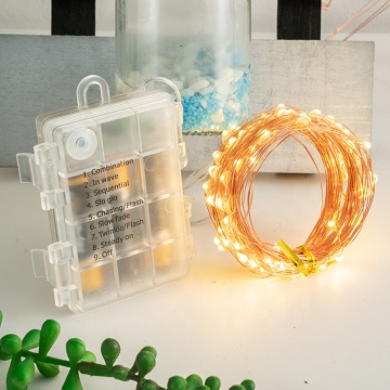 High Quality Cheap Price Outdoor Waterproof Solar Christmas Tree Lights LED String Lights
