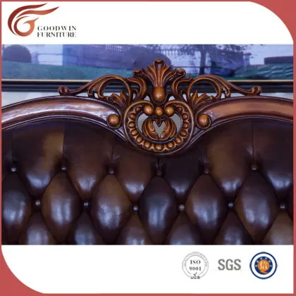 royal leather sofa set,luxury classic european sofa set