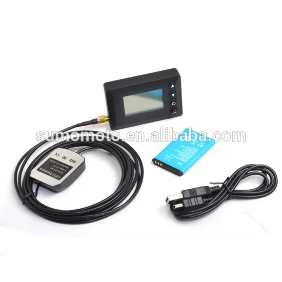 Todays' most cost-effective cheap motorcycle or car GPS timer 18Hz technology, Large digital display, ideal on racing tracks