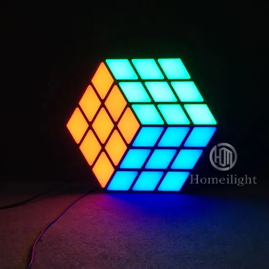 Professional LED Magic Wall Activity Lighting Equipment 3D Magic Cube Wall for Singing Contests