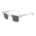 Men Acetate Square Glasses