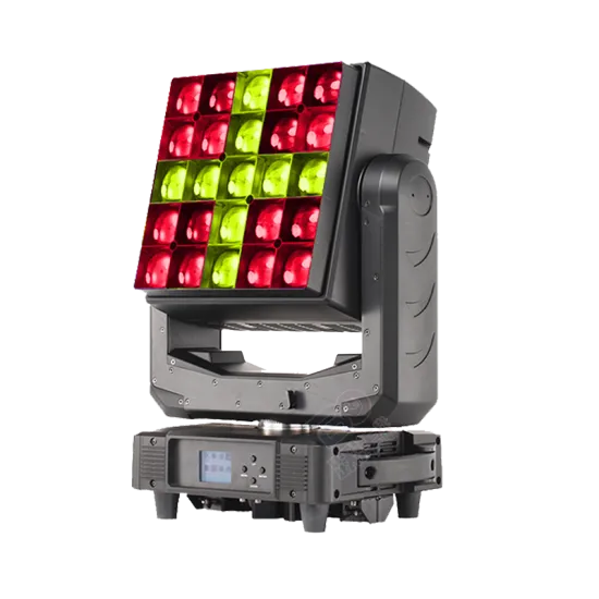 Professional 40W RGBW 4-in-1 LED Wash Matrix Moving Head Light for Concerts