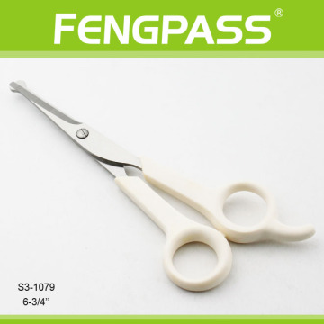 S3-1079 Useful Safe Pet Hair Scissors Pet grooming scissors for Dog Cat hair cutting