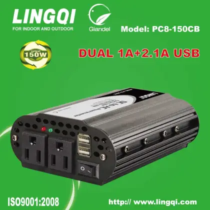 150w solar enphase micro inverter with double USB